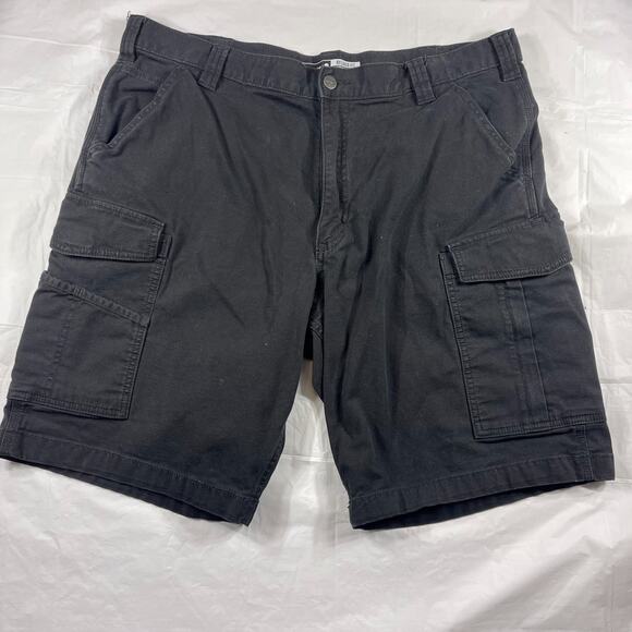 Carhartt Rugged Flex Relaxed Fit Cargo Shorts Size 40 Bundle 2 Black & Olive - Picture 10 of 14
